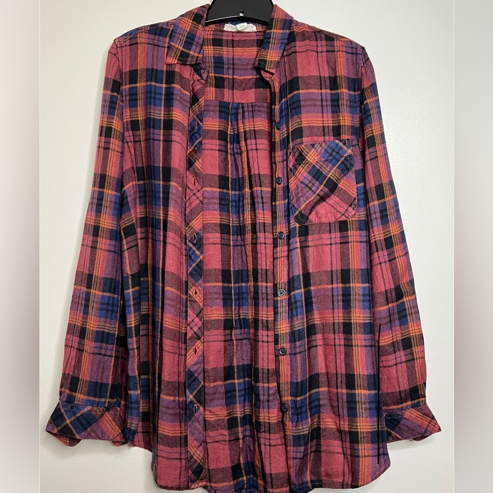 Plaid Flannel Shirt